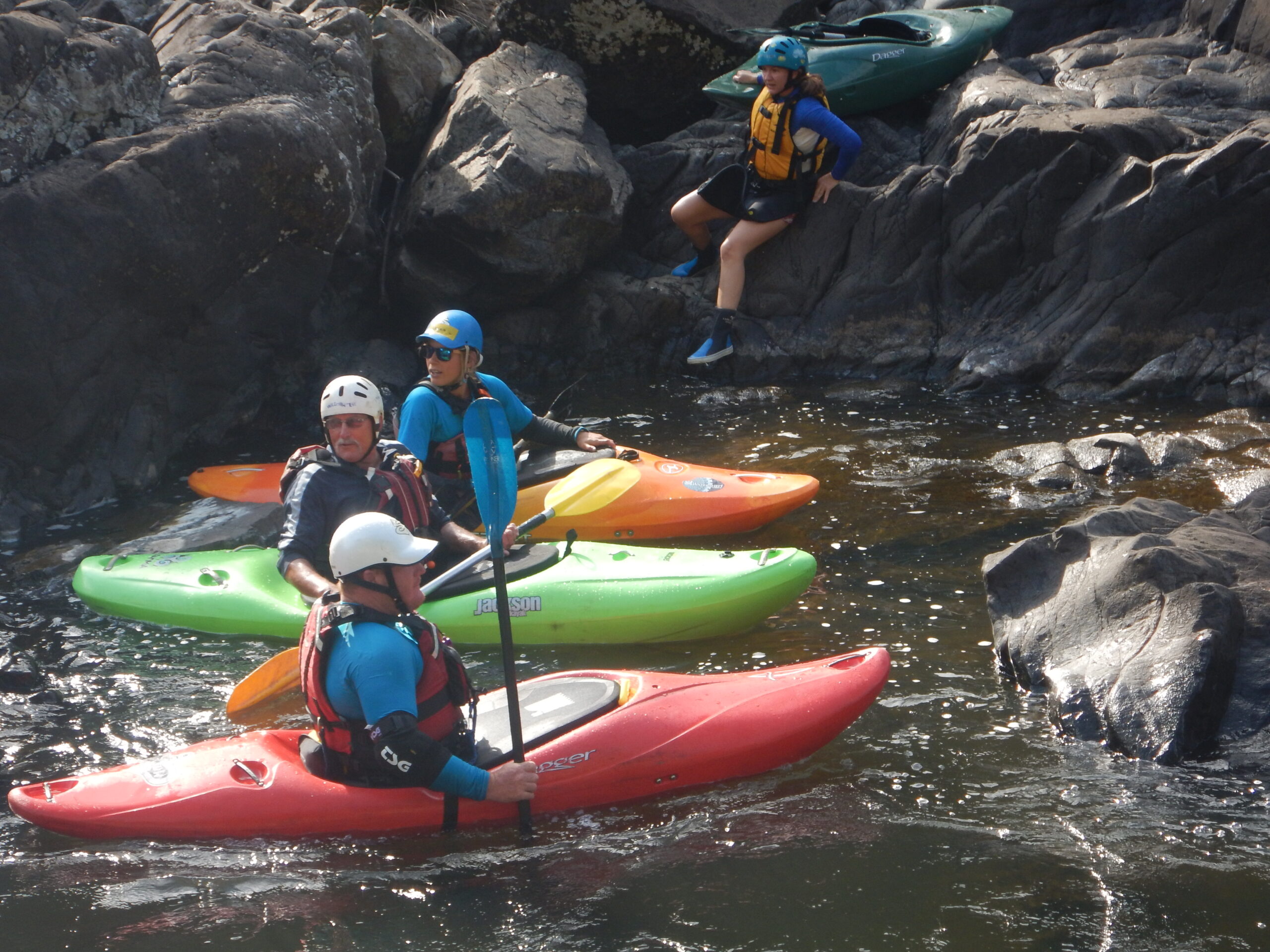 Kayak rock n roll session